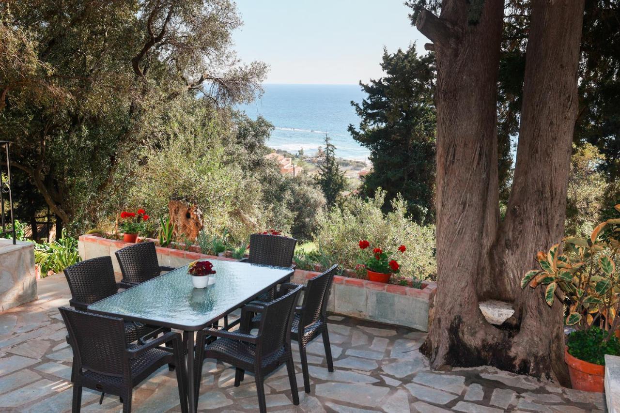 Amaryllis Seaview House By Guestcorfu Apartman Paramónasz Kültér fotó
